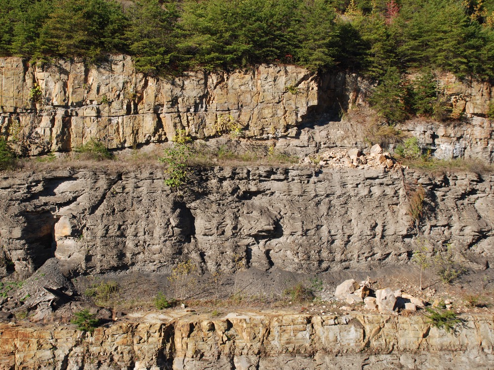 High-relief erosional surface